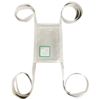 5-PL EME POLYESTER BACK, CLEAR FRONT TELEMETRY POUCH
