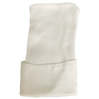 IC-5XL XL WHITE INFANT CAP DOUBLE PLY